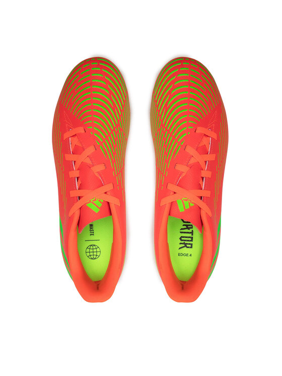 Sepatu Bola Adidas Predator Edge.4 FG GW0991 - Solred/Sgreen/Cblack