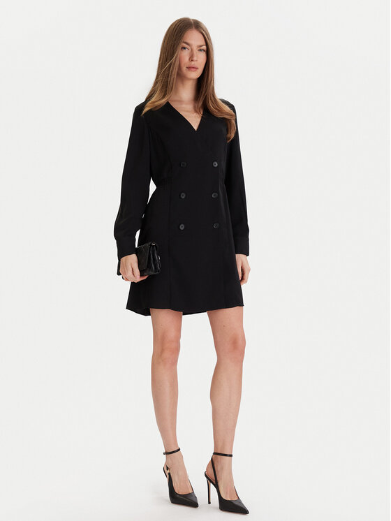French Connection French Connection Коктейльна сукня 71ZBI Чорний Regular Fit