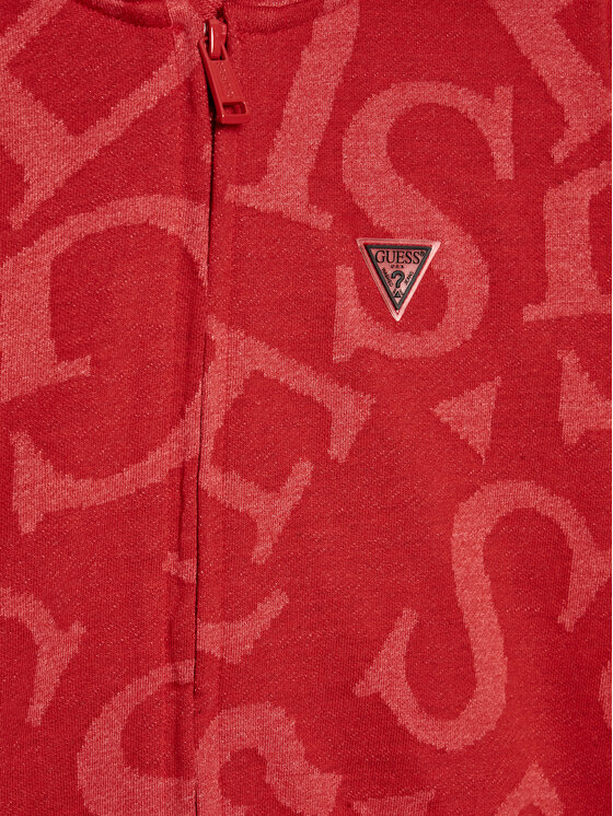Felpa L2YQ05 KBF80 Rosso Regular Fit