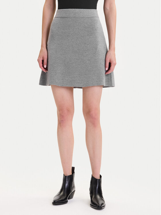 Vero Moda Vero Moda Miniszoknya Saba 10325944 Szürke Regular Fit