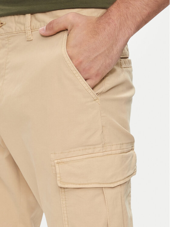 Tommy Jeans Tommy Jeans Pantaloni di tessuto Austin DM0DM19489 Beige Regular Fit