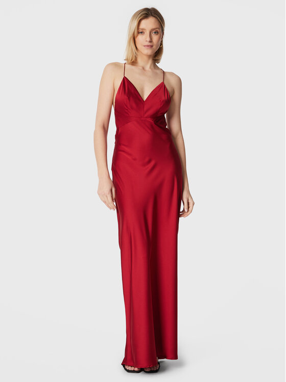 Marciano Guess Marciano Guess Večernja haljina 3RGK28 9444Z Crvena Slim Fit