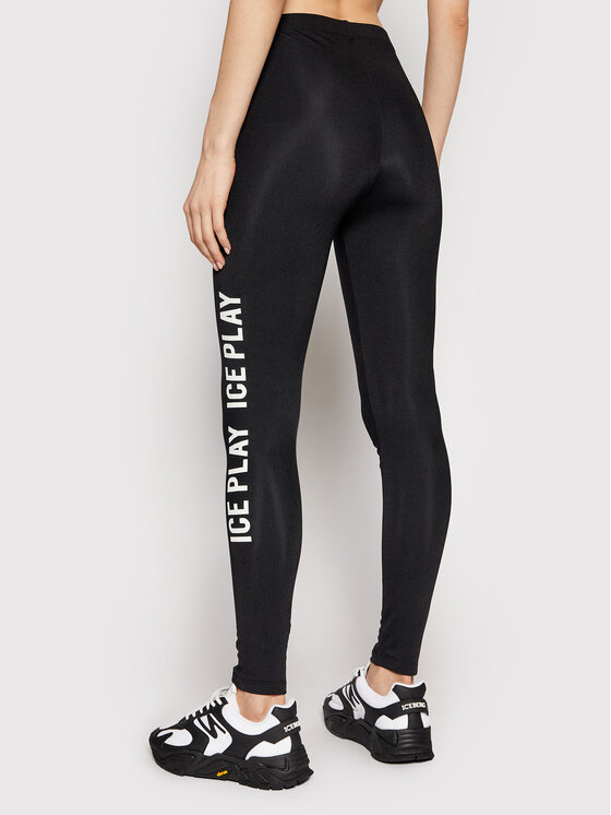 Leggings 21E U2M0 B051 P437 9000 Nero Slim Fit