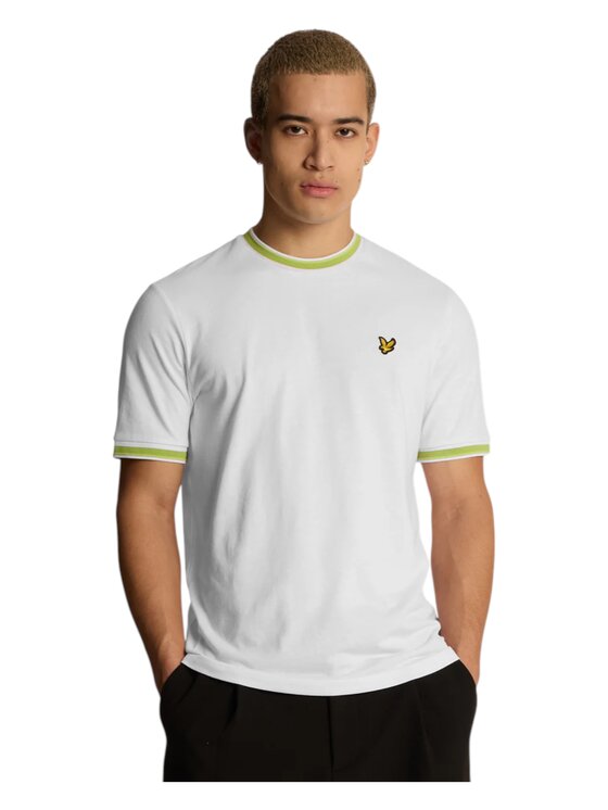 Lyle & Scott Lyle & Scott T-Shirt ts2236v-x821 Biały Regular Fit