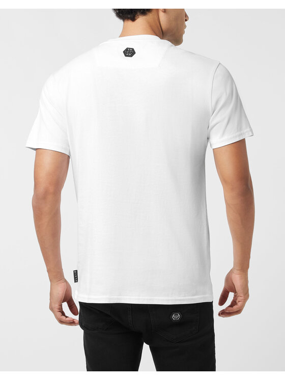 PHILIPP PLEIN PHILIPP PLEIN T-Shirt 26227 Biały Regular Fit