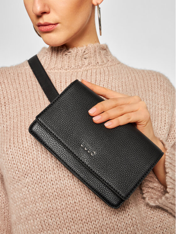 Liu Jo Saszetka nerka Belt Bag AA0230 E0086 Czarny Modivo.pl