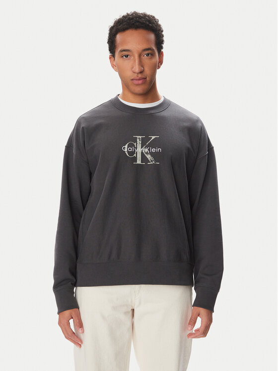 Calvin Klein Jeans Calvin Klein Jeans Μπλούζα LV04RH207G Μαύρο Regular Fit