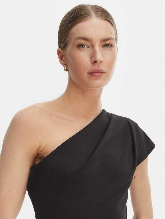 Rinascimento Rinascimento Coctailkleid CFC0127793003 Schwarz Slim Fit