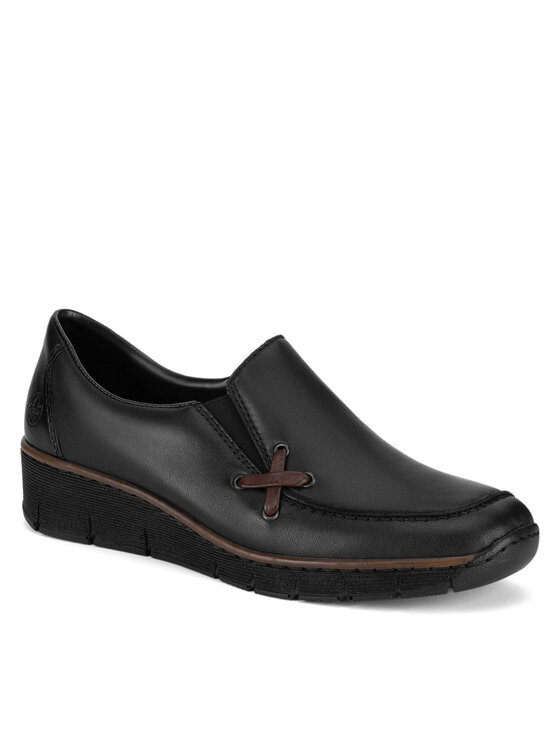 Rieker Rieker Halbschuhe 53783-00 Schwarz
