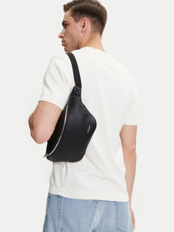 Calvin Klein Jeans Calvin Klein Jeans Τσαντάκι μέσης Mono Logo Waistbag 38 LV04G3012G Μαύρο