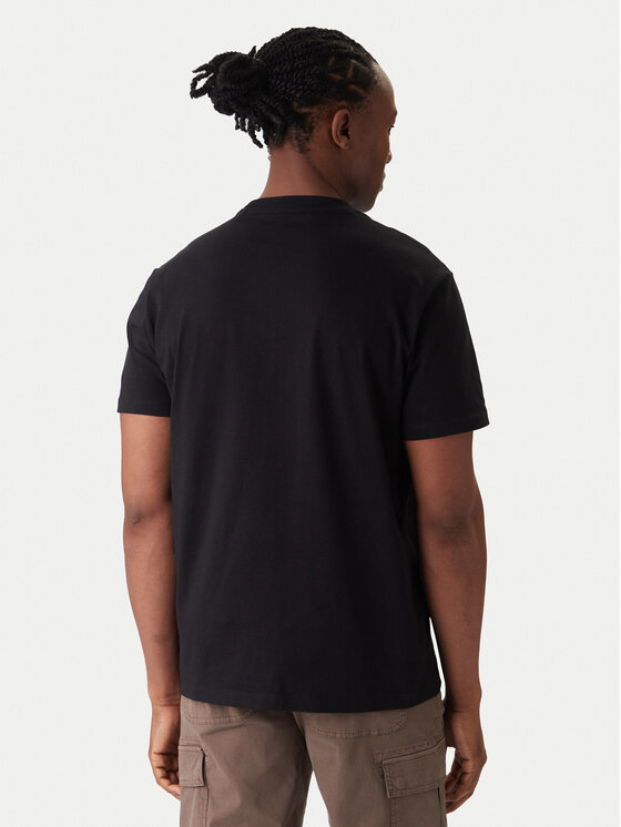 Guess Guess Tričko M6RI13 K8FQ4 Čierna Regular Fit