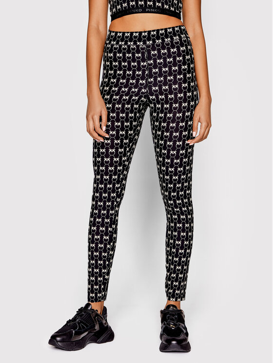 Pinko Leggings Geloso 1G177X 8583 Noir Slim Fit Modivo