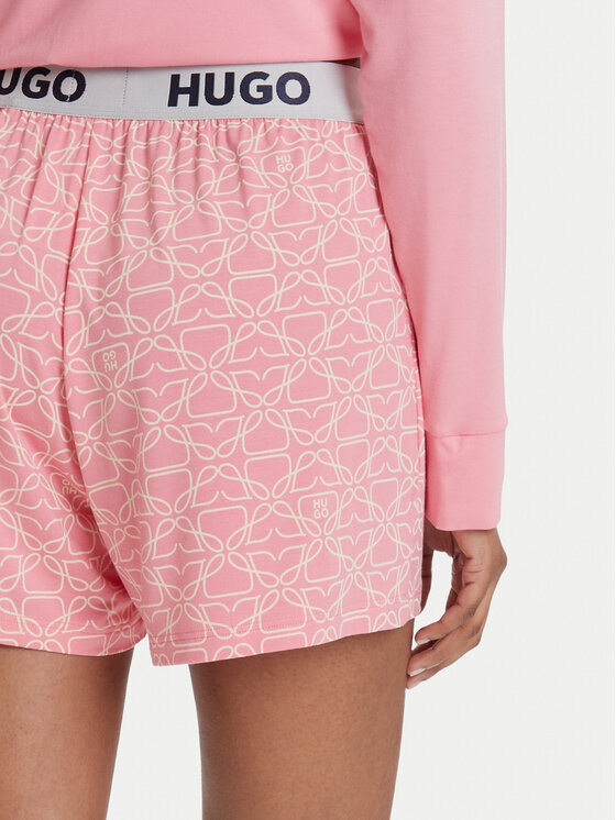HUGO HUGO Kratke hlače pižama Unite 50490704 Roza Relaxed Fit