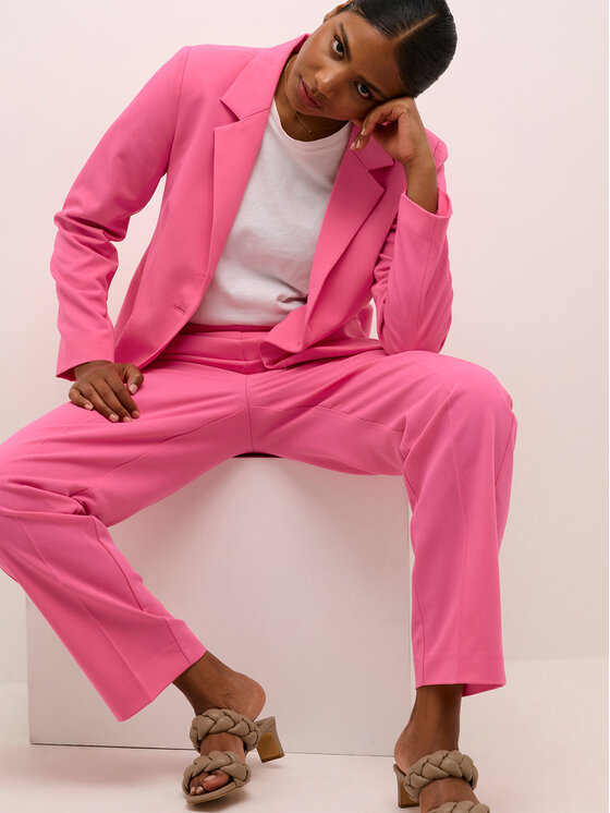 Kaffe Kaffe Zakó Sakura 10506684 Rózsaszín Slim Fit