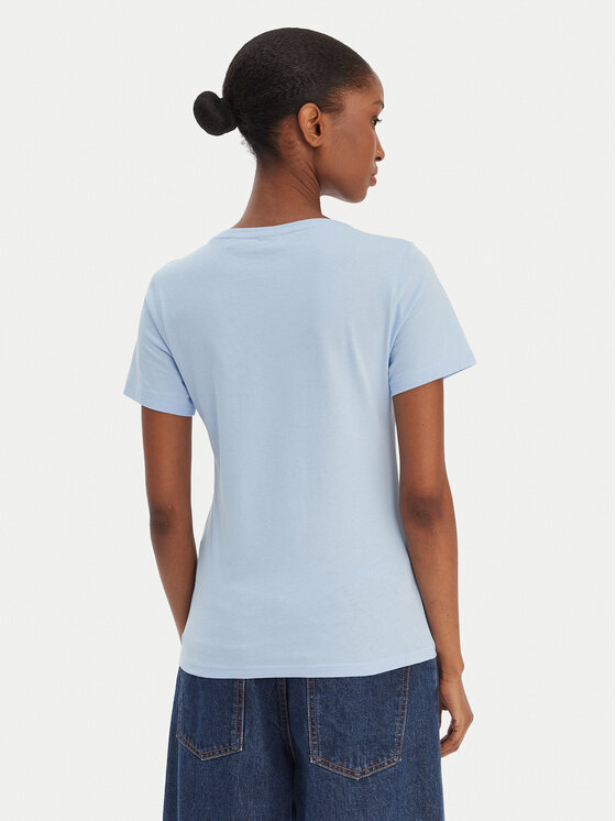 HUGO HUGO T-Shirt Classic 50513667 Hellblau Slim Fit