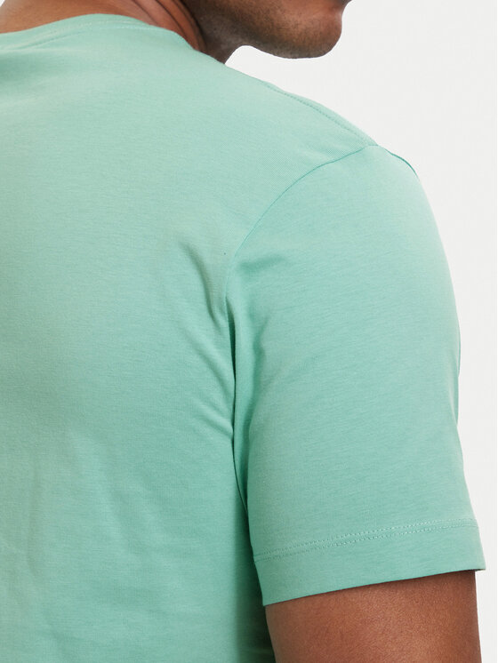 Gant Gant T-Shirt Shield  2003184 Τυρκουάζ Regular Fit