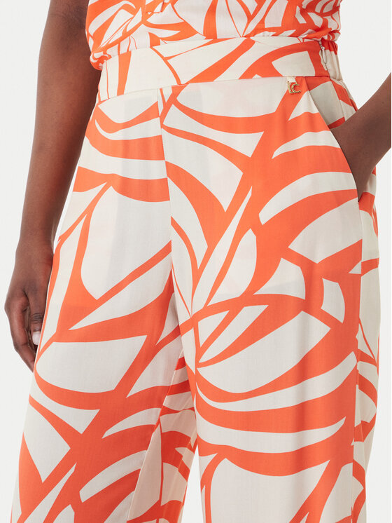 LOLA CASADEMUNT LOLA CASADEMUNT Hlače LS2614040 Narančasta Regular Fit