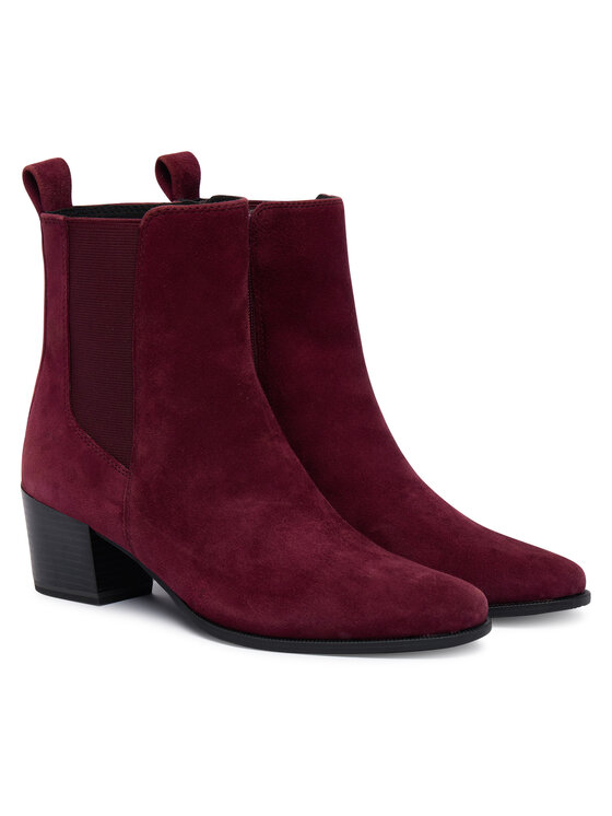 Caprice Caprice Īsie zābaki 9-25304-45 Bordo