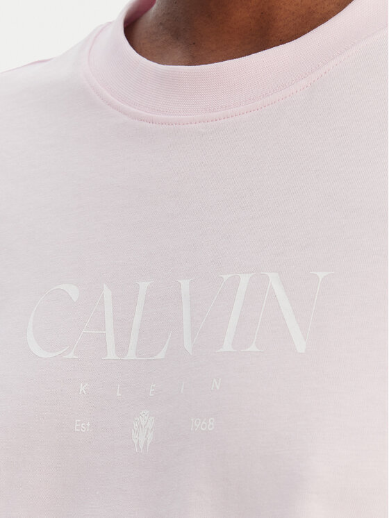 Calvin Klein Jeans Calvin Klein Jeans Tricou Cktail Concept LV047E813G Roz Regular Fit