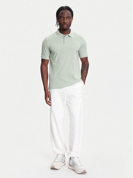 Guess Guess Polo Z5YP02 K9WF1 Πράσινο Regular Fit