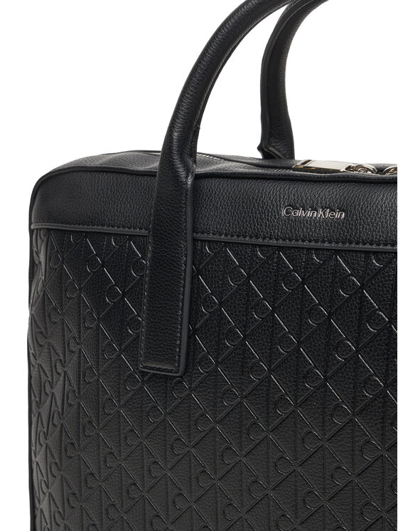 Calvin Klein Calvin Klein Сумка для ноутбука Emblem Emboss Commuter LV04D3265G Чорний