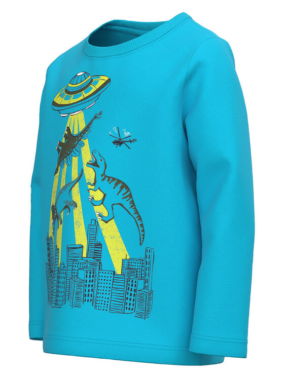 NAME IT NAME IT Μπλουζάκι 13218856 Μπλε Regular Fit
