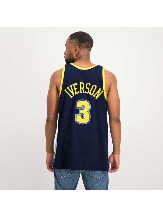 Mitchell & Ness Mitchell & Ness Tank top NBA SWINGMAN DALLAS MAVERICKS DIRK NOWITZKI Modrá Regular Fit