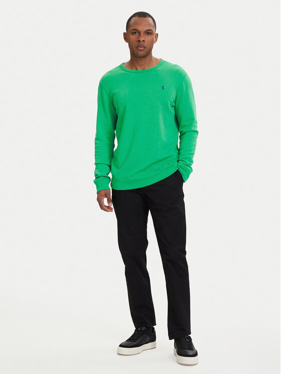 Polo Ralph Lauren Polo Ralph Lauren Majica dugih rukava 710A12485003 Zelena Regular Fit