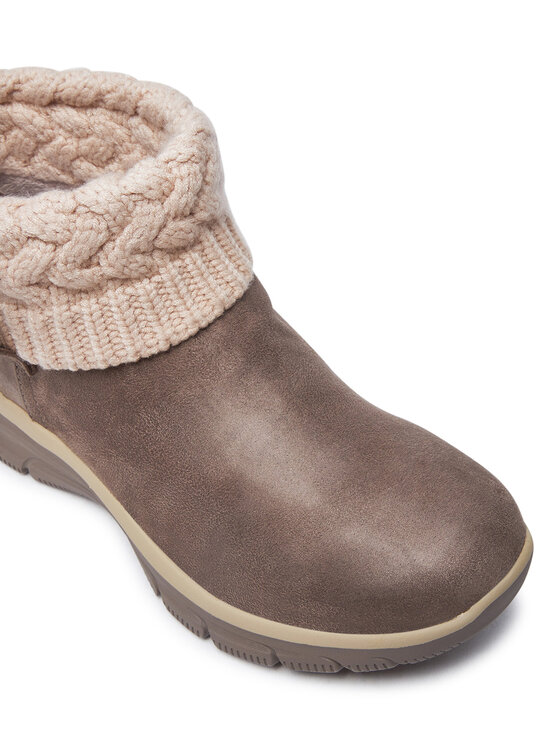 Skechers Skechers Polokozačky Easy Going Cozy 167401/TPE Hnědá