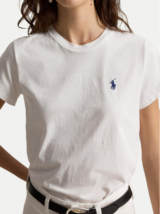 Polo Ralph Lauren Polo Ralph Lauren T-shirt 211B14605032 Bianco Regular Fit