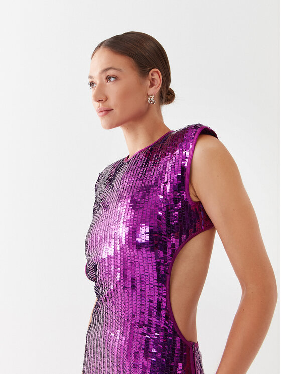 MVP Wardrobe MVP Wardrobe Официална рокля MVPE3AB055.0TL0053 Виолетов Regular Fit