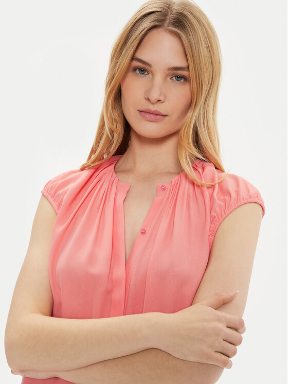 BOSS Boss Halenka Berika 50491355 Růžová Regular Fit