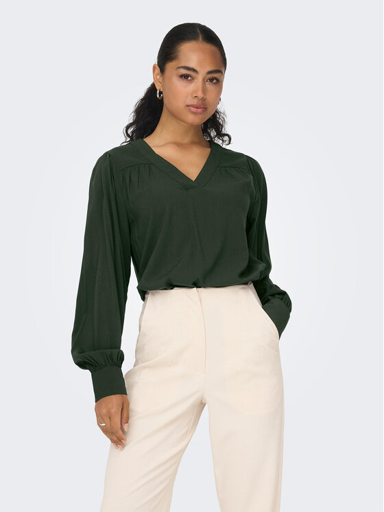 ONLY ONLY Palaidinė 15303748 Žalia Regular Fit
