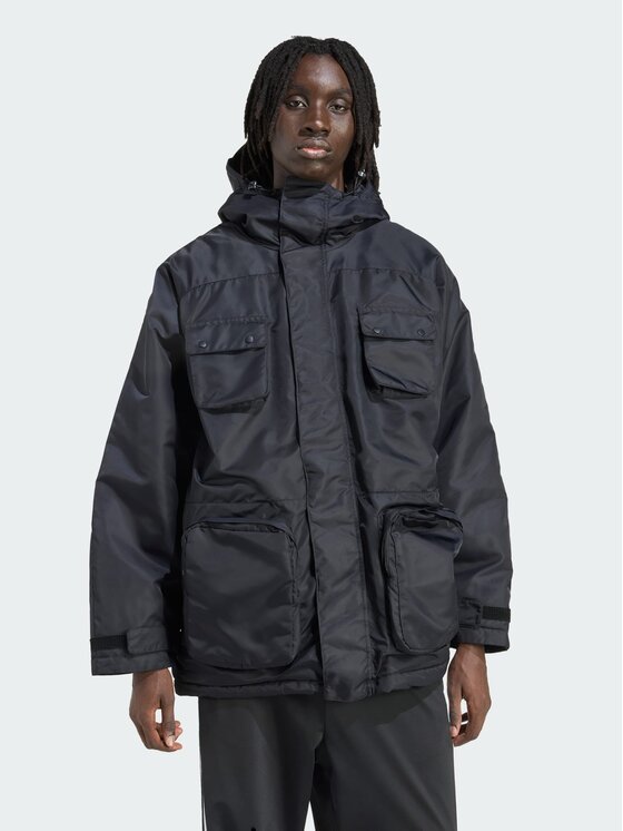adidas adidas Parka 154239 Czarny Loose Fit