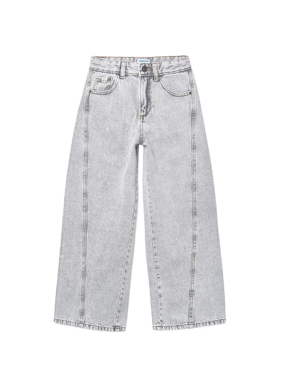 Mayoral Mayoral Jeans 6552 Grigio Wide Leg