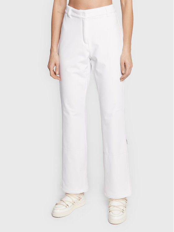 Rossignol Rossignol Pantaloni da sci Ski Softshell RLKWP10 Bianco Slim Fit