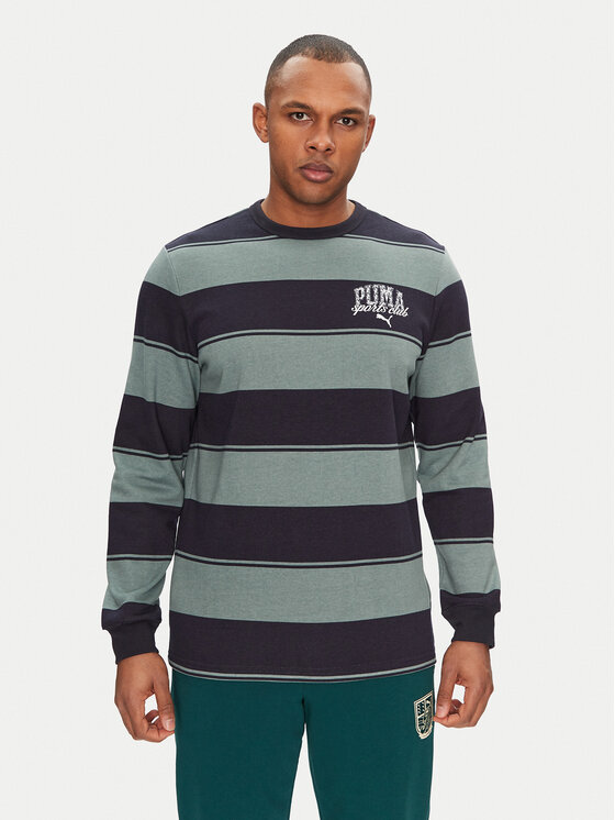 Męska Bluza Puma, Rozmiar XXL, Zielona, Class Striped 684647