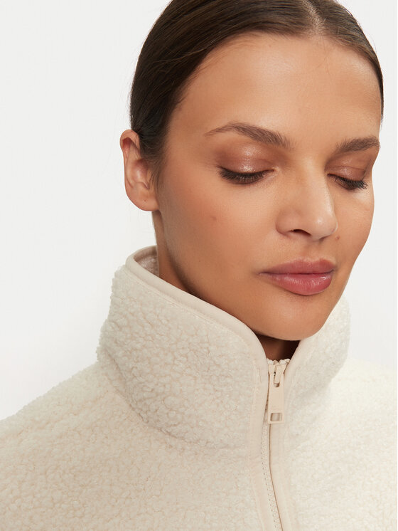 Jack Wolfskin Jack Wolfskin Felpa di pile High Curl 1708732 Écru Regular Fit