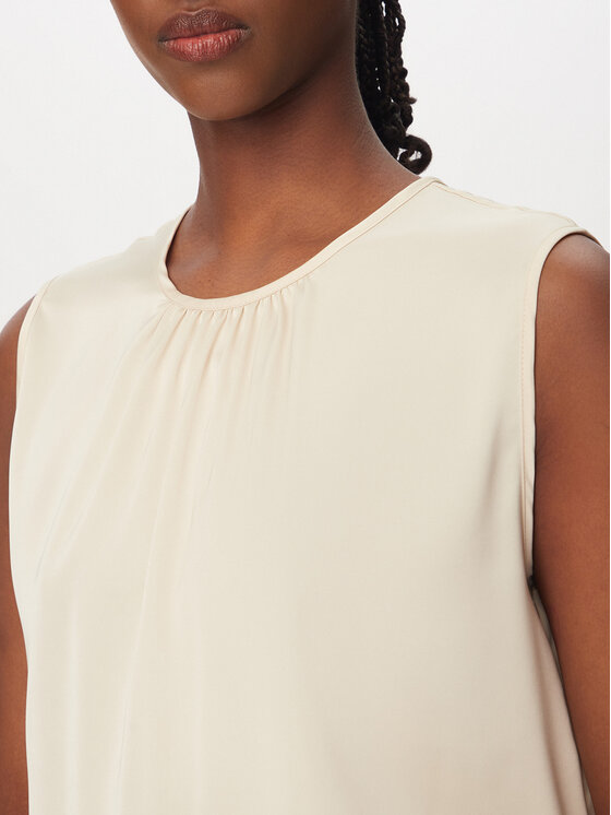 Rinascimento Rinascimento Bluza CFC0127888003 Bež Regular Fit