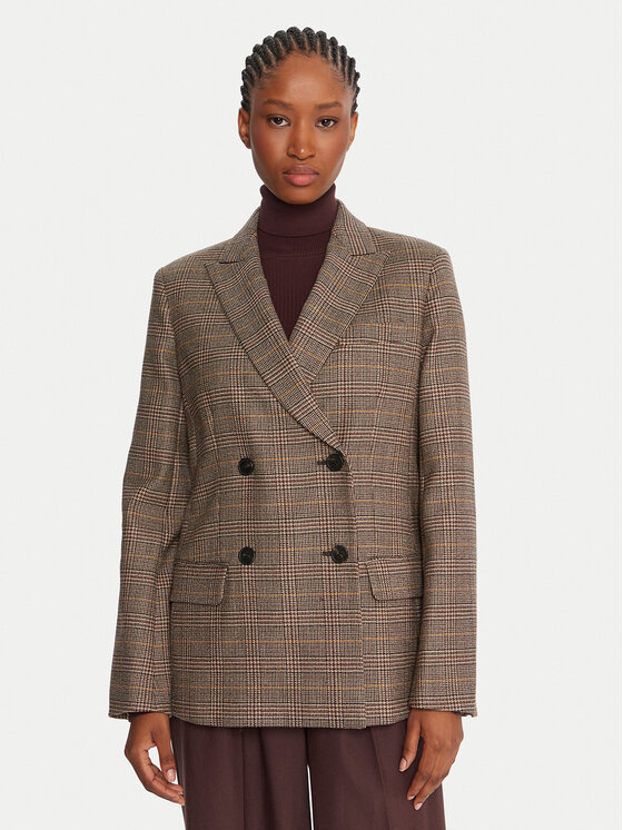 Weekend Max Mara Weekend Max Mara Giacca da abito Giove 2525046022 Marrone Regular Fit