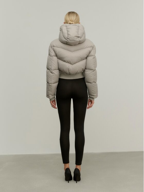 La Mania La Mania Bomber URBAN PUFF Marrone Classic Fit