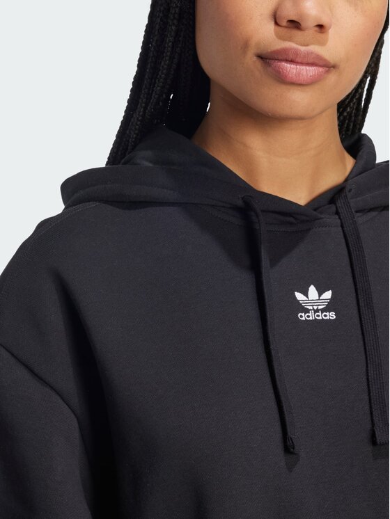 adidas adidas Bluza Essentials Oversized Czarny Oversize