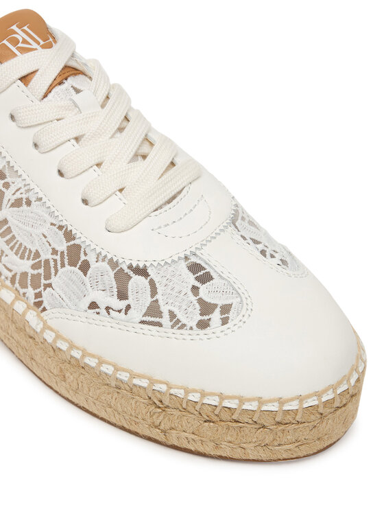 LAUREN RALPH LAUREN LAUREN RALPH LAUREN Espadryle 802P10496001 Biały