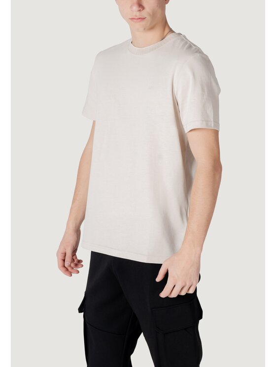 Antony Morato Antony Morato T-shirt REGULAR FIT WITH EMBROIDERED LOGO Bianco Regular Fit