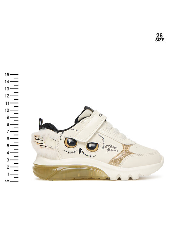 Geox Geox Tenisice J Ciberdron J56LPA 0BCKN C1M2U M Écru