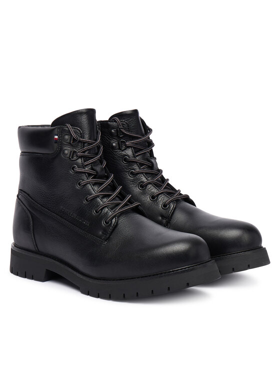 Tommy Hilfiger Tommy Hilfiger Schnürstiefeletten Flex Th Outdoor Rs FM0FM05600 Schwarz