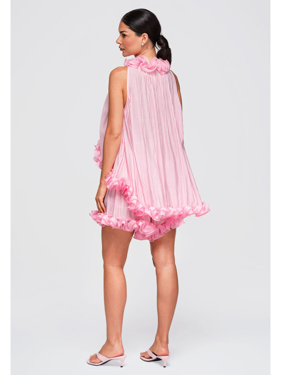 Ombre Ombre Bluzka OW-TS-E0065 Różowy Loose Fit