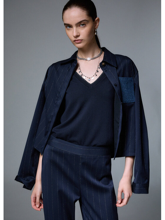 Liu Jo Liu Jo Maglione WF6012MS49I93922 Azzurro chiaro Regular Fit