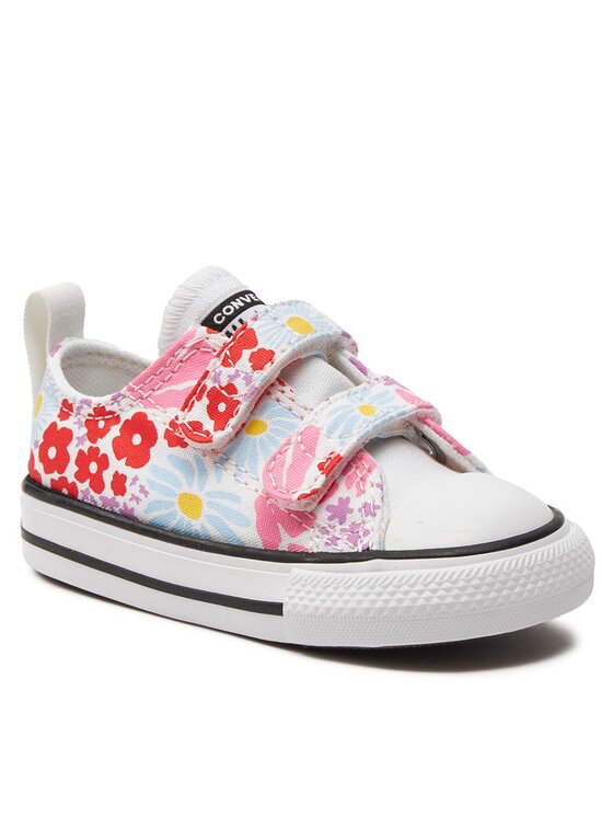 Converse Converse Tenisice Chuck Taylor All Star Easy On Floral Ox A06340C Bijela