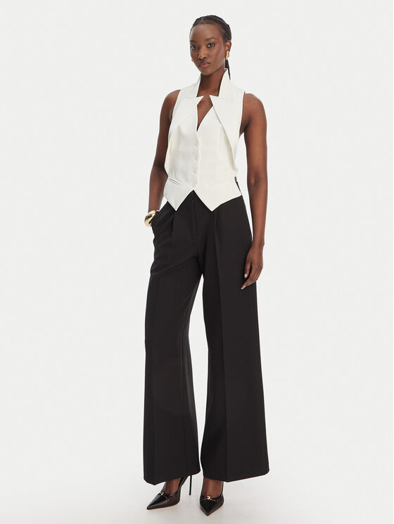 Elisabetta Franchi Elisabetta Franchi Жилет GL-003-61E2-V290 Білий Regular Fit